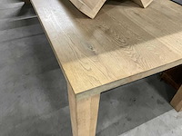 Eikenhouten restauranttafel - afbeelding 3 van  8