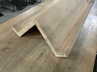 Eikenhouten restauranttafel - afbeelding 5 van  8