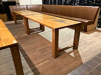 Eikenhouten restauranttafel - afbeelding 1 van  8