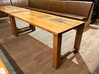 Eikenhouten restauranttafel - afbeelding 4 van  8