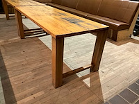 Eikenhouten restauranttafel - afbeelding 5 van  8