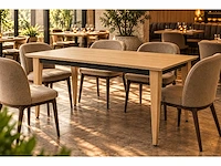 Eikenhouten stamtafel - afbeelding 1 van  4