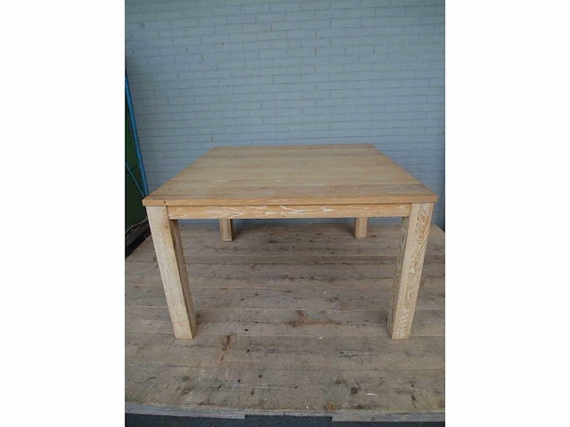 Eikenhouten tafel - afbeelding 2 van  3
