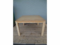Eikenhouten tafel - afbeelding 2 van  3