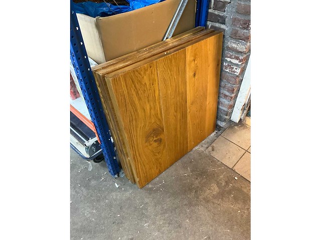 Eikenhouten tafelbladen (3x) - afbeelding 2 van  4
