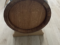 Eikenhouten vat van gespleten eikenhout – 15 liter, bruin, 2025 - afbeelding 5 van  5