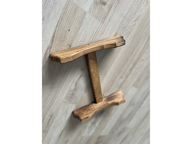 Eikenhouten vat van gespleten eikenhout, uitwendig gebrand – 15 liter, bruin, 2025 - afbeelding 6 van  7