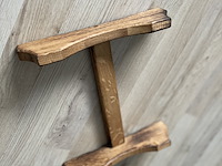 Eikenhouten vat van gespleten eikenhout, uitwendig gebrand – 15 liter, bruin, 2025 - afbeelding 6 van  7