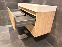 Eikenlook - badmeubelset 120 cm - afbeelding 10 van  13
