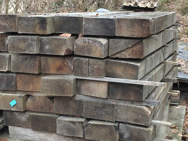 Eikenslaap - hout - afbeelding 1 van  5