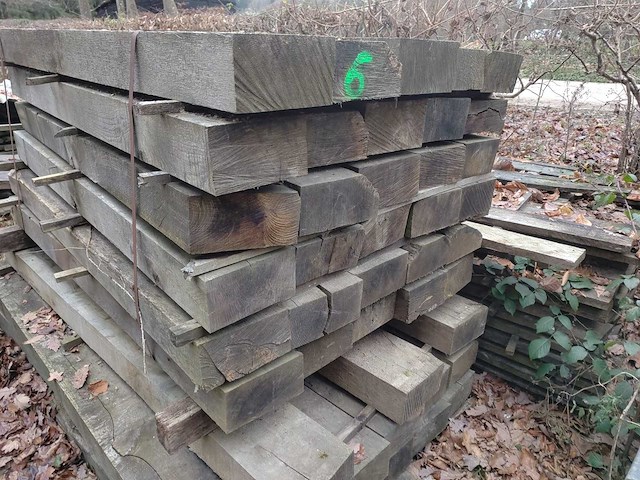 Eikenslaap - hout - afbeelding 4 van  5