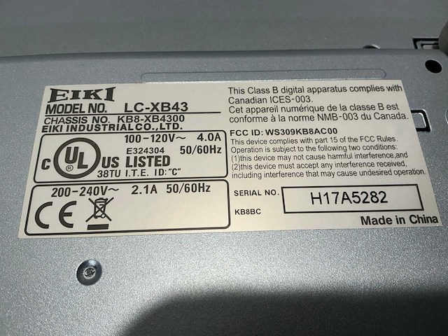 Eiki - 4500 - various video equipment - afbeelding 5 van  6