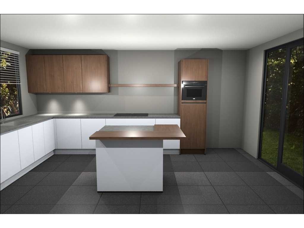 Eiland (showroom) keukens,partijen inbouwpparatuur en sanitair