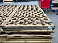 Eindhoven trellis tuinscherm 90x180 cm (22x) - afbeelding 4 van  6