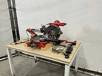 Einhell - te-sm 10 l dual - afkortzaag - afbeelding 2 van  10