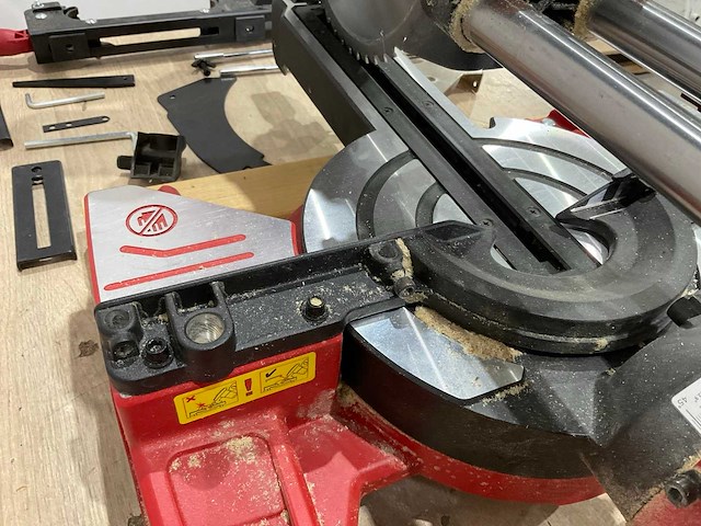 Einhell - te-sm 10 l dual - afkortzaag - afbeelding 9 van  10