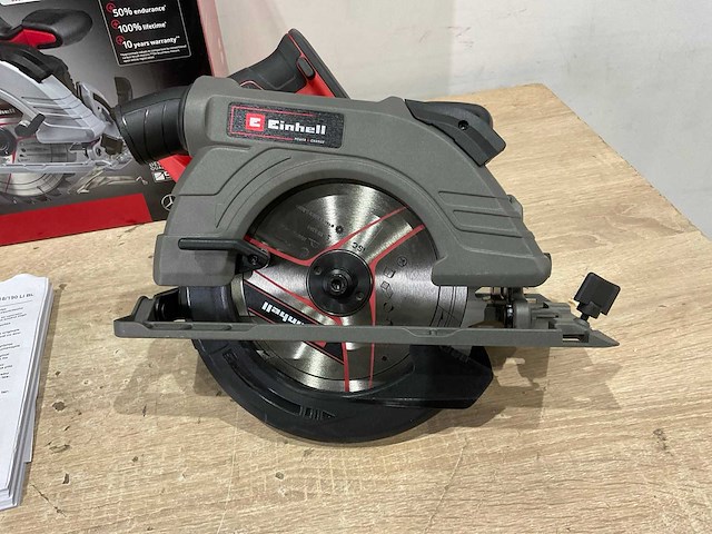Einhell - tp-cs 18/190 li bl- solo - cirkelzaag - afbeelding 8 van  8