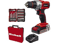 Einhell accu boor/schroefmachine tecd 18/2 li +39 (1x 2.5ah) power xchange