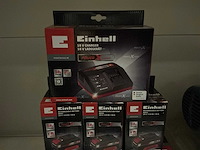 Einhell accu’s/lader/haakse slijper (5x) - afbeelding 4 van  4