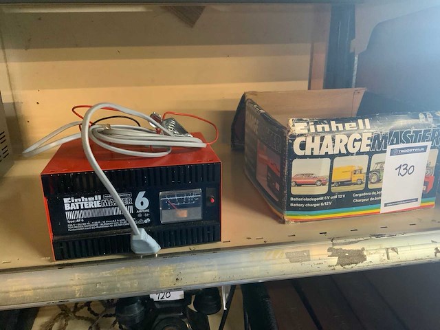 Einhell batteriemaster 6 acculader - afbeelding 1 van  3