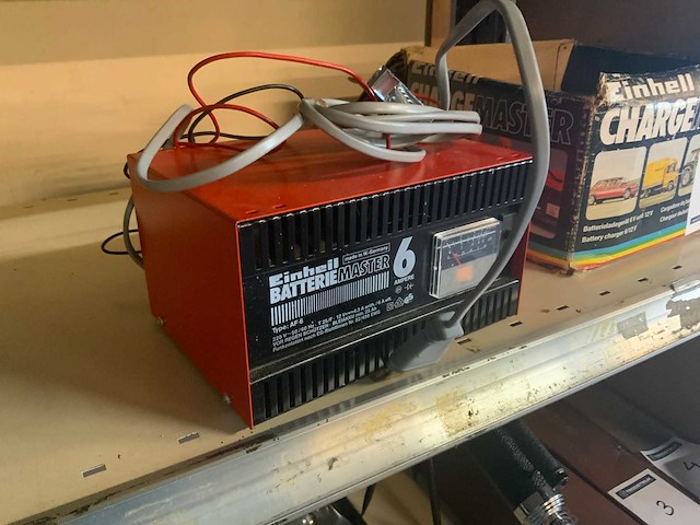 Einhell batteriemaster 6 acculader - afbeelding 2 van  3