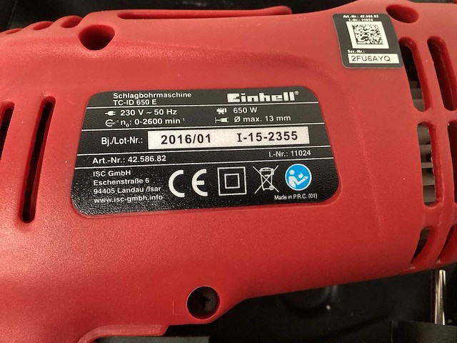 Einhell boormachine boormachine - afbeelding 2 van  5
