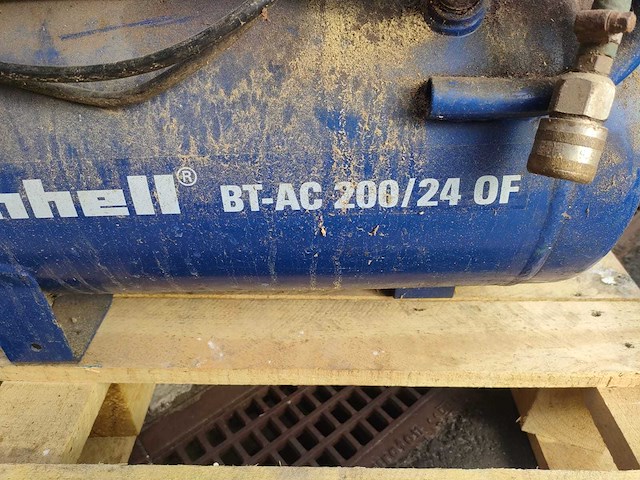 Einhell bt-ac 200-24 luchtcompressor - afbeelding 2 van  2