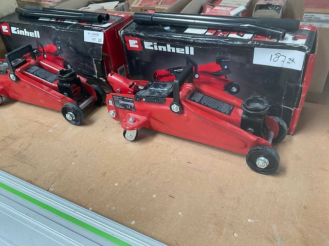 Einhell cc-tj 2000 garagekrik (2x) - afbeelding 1 van  2