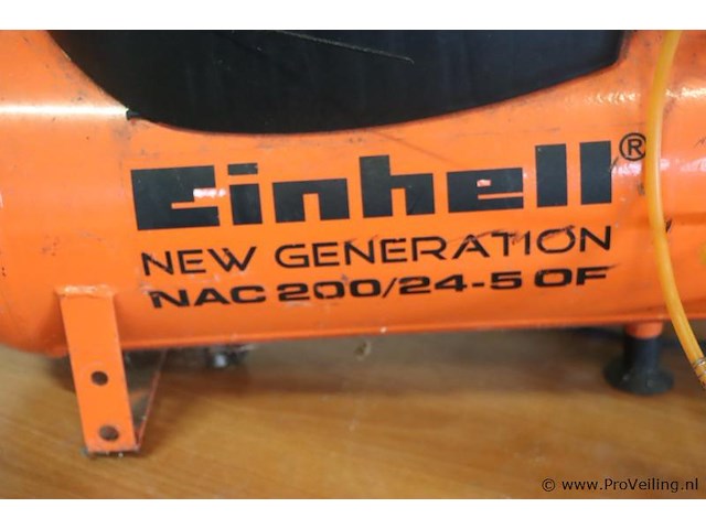 Einhell compressor type nac 200/24-5 of - afbeelding 4 van  5