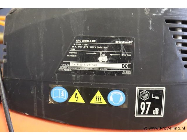 Einhell compressor type nac 200/24-5 of - afbeelding 5 van  5