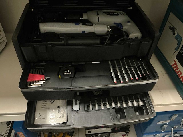 Einhell limited edition boormachine/staafschroever-set - afbeelding 1 van  5