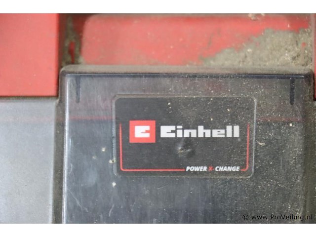 Einhell power x-change accu veegmachine te-sw 18/610 li-solo, 18v - afbeelding 3 van  9