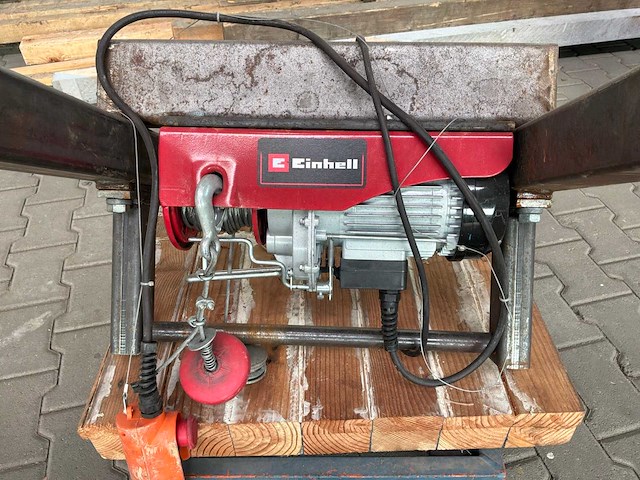Einhell tc-eh 600 elektrische kabeltakel - afbeelding 6 van  8