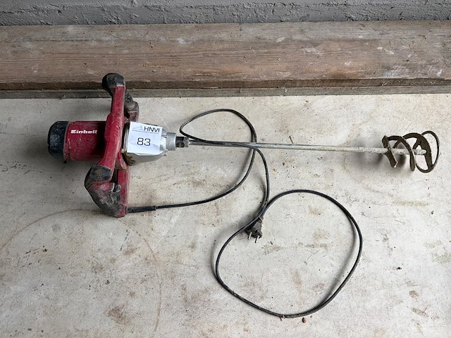 Einhell tc-mx 1400 2 e mortelmixer - afbeelding 1 van  3