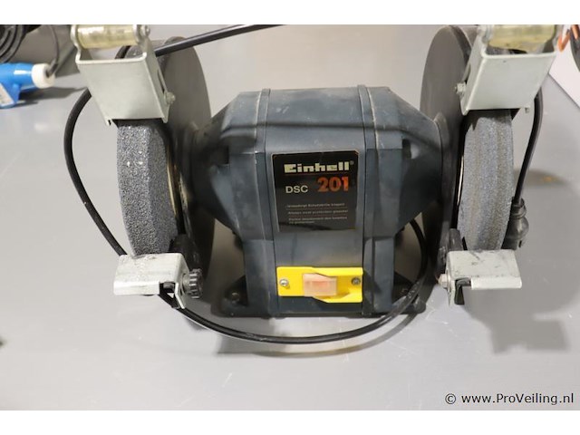 Einhell werkbank slijpmachine dsc 201-n - afbeelding 1 van  6