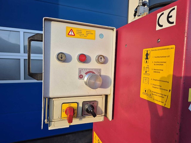 Eisele - vms 370 pv - afkortcirkelzaagmachine met rollenbaan - afbeelding 3 van  24