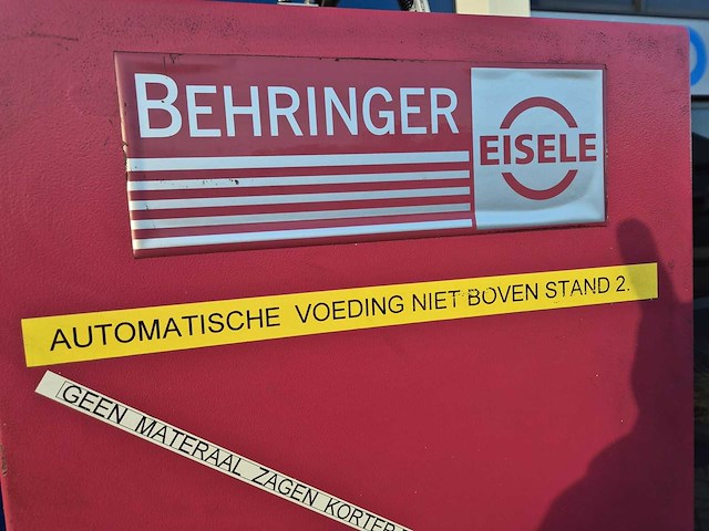 Eisele - vms 370 pv - afkortcirkelzaagmachine met rollenbaan - afbeelding 16 van  24