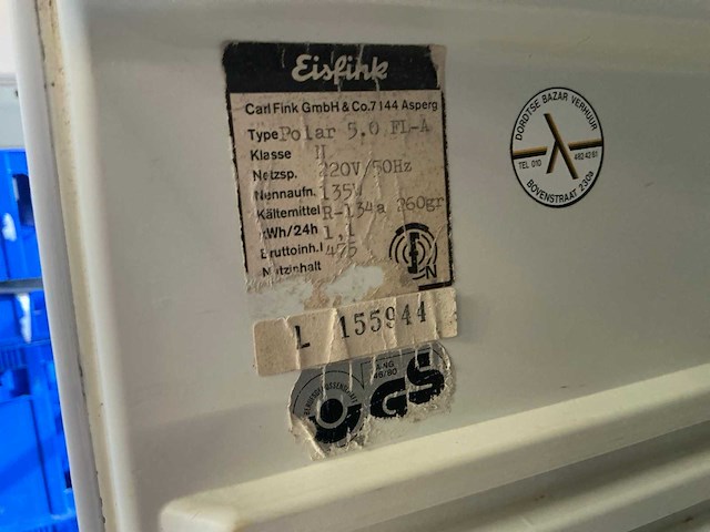 Eisfink koelkast (2x) - afbeelding 3 van  6