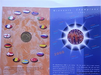 Ek vijfje 5 gulden 2000 - afbeelding 3 van  4