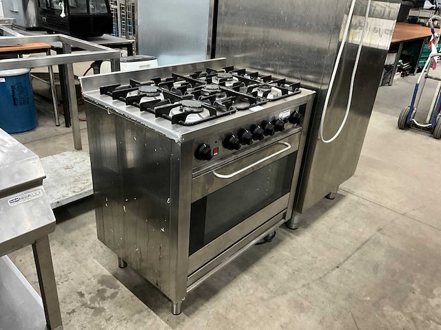 Eka - kcv 96 p - gasfornuis met elektrische oven - afbeelding 1 van  6
