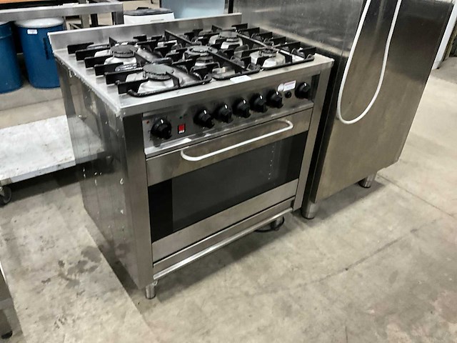Eka - kcv 96 p - gasfornuis met elektrische oven - afbeelding 2 van  6