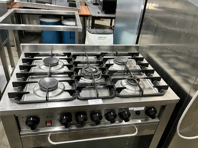 Eka - kcv 96 p - gasfornuis met elektrische oven - afbeelding 3 van  6