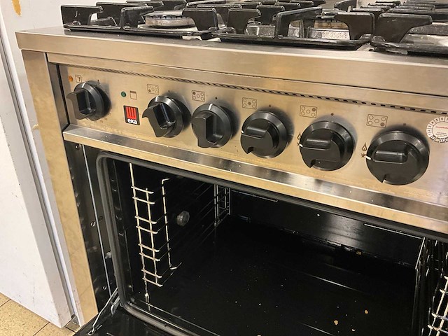 Eka - kcv 96 p - gasfornuis met oven - afbeelding 6 van  8