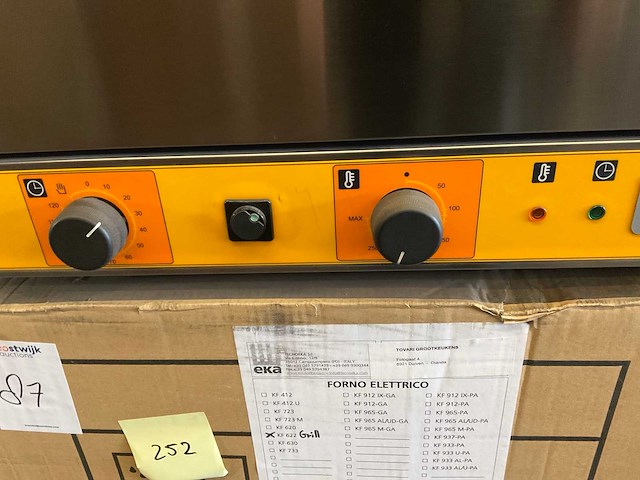 Eka kf-622 convectie oven met grill - afbeelding 4 van  7