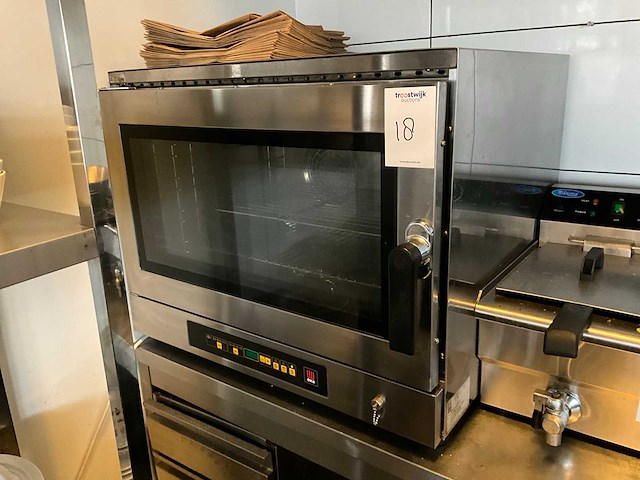 Eka kf 966 d heteluchtoven & rvs werkbank - afbeelding 2 van  6