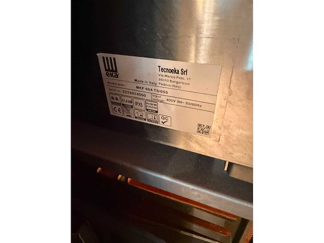 Eka mkf 664 ts combi oven - afbeelding 5 van  7
