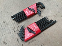 Eklind set inbussleutels (2x) - afbeelding 1 van  2