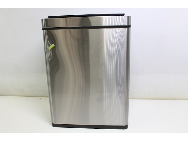 Eko mirage plus sensor prullenbak stainless steel plastic mat rvs - afbeelding 2 van  3