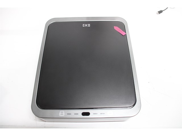 Eko mirage slim sensor bin 30 liter stainless steel mat rvs prullenbak - afbeelding 3 van  4