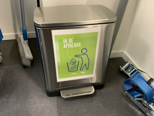 Eko rvs pedaalemmer - afbeelding 1 van  3